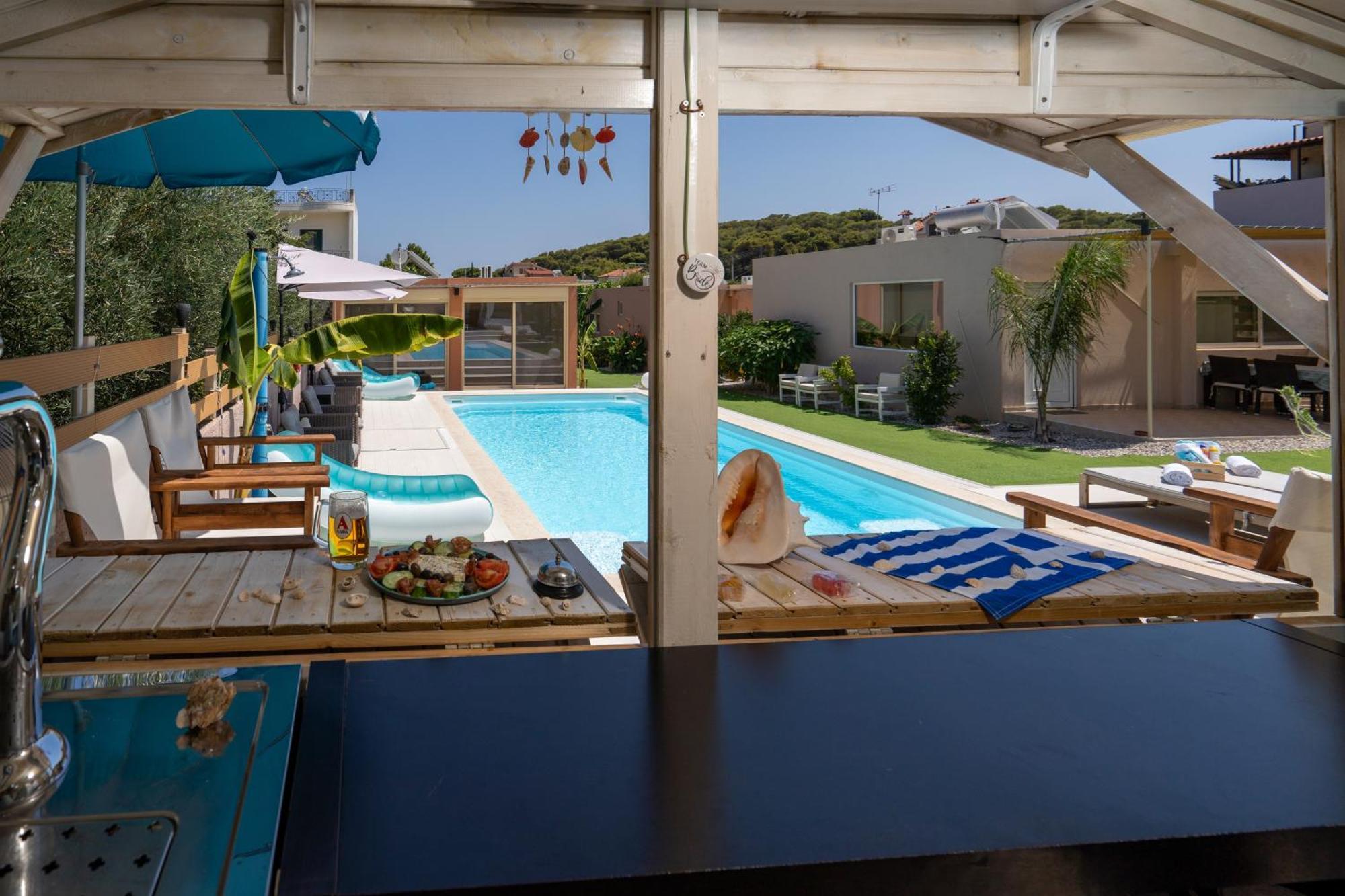 Modular Bungalows With Heated Pool Artemis Greece Zewnętrze zdjęcie