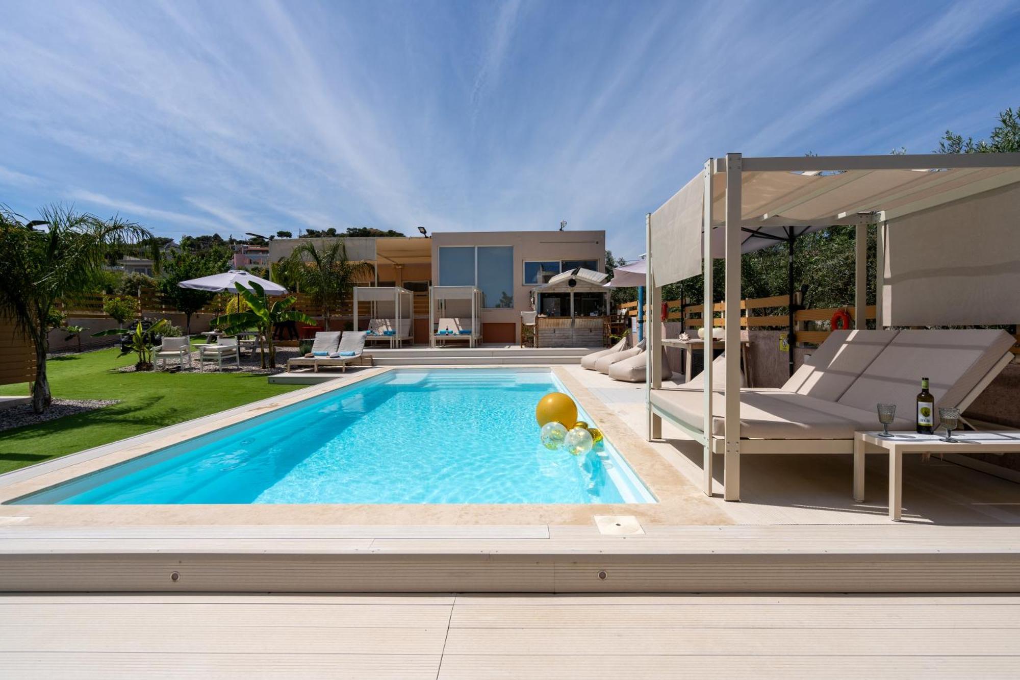 Modular Bungalows With Heated Pool Artemis Greece Zewnętrze zdjęcie